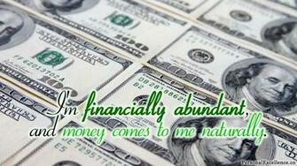 Affirmation Wallpaper Wealth I M Financially Abundant And Money