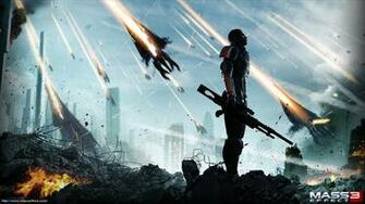 Wallpaper Fond D Ecran Pour Mass Effect Pc Ps3 Xbox Wiiu