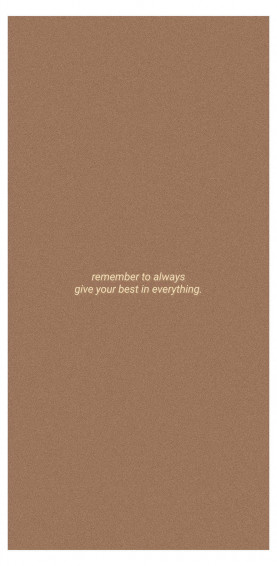 Saying On Beige Brown Aesthetic Wallpaper