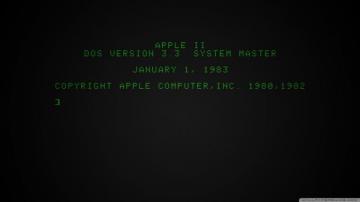 Apple Ii Boot Screen Ultra HD Desktop Background Wallpaper For 4k