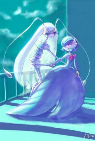 Pheromosa And Gardevoir Pokemon Pok Mon Pictures