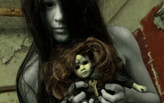 Creepy Ghost Girl Wallpaper HD