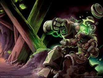 Goblin Vs Tauren Computer Wallpaper Desktop Background