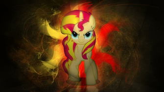 Sunset Shimmer Mlp Wallpaper Minor Art My Little Pony