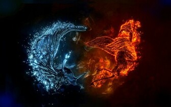 Fire And Water Wallpaper