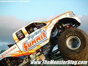 Bigfoot Monster Truck Wallpaper Funny Doblelol