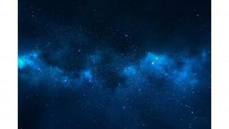 Blue Space 4k Wallpaper