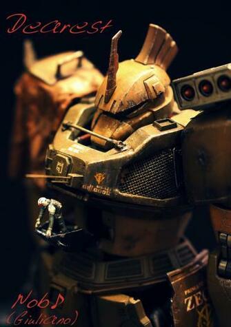 Scale Gunpla Diorama Gelgoog Custom Build Dearest Work