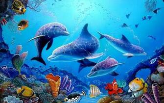 Gratis 5d Aquarium Wallpaper Hidup