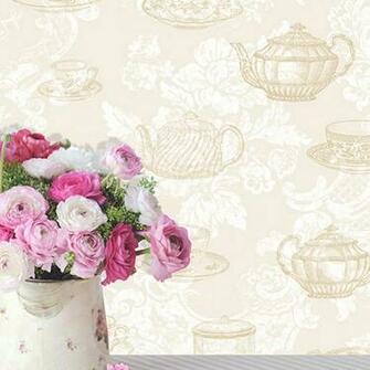 Home Brands Coloroll Vintage Tea Party