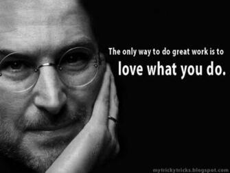 Love What You Do Steve Jobs Wallpaper Stanford Speech