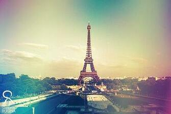Vintage Eiffel Tower Decoration 8in X From Behindmyblueeyes