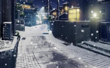 Winter City Wallpaper Desktop Background