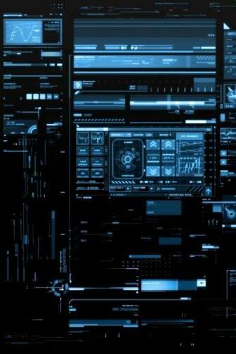 Interface Screen Rainmeter Wallpaper