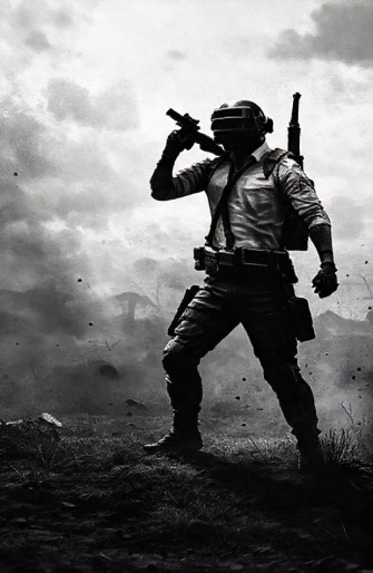 Black And White Pubg Wallpaper