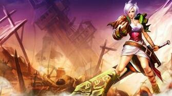 League Of Legends Wallpaper HD Riven Girl Game Lol