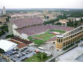 Texas Memorial Stadium Wallpaper Background