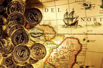 Treasure Map Wallpaper Top Background