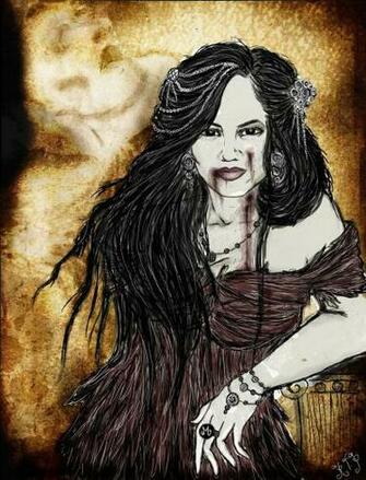 Scary Image Of Bloody Mary HD Wallpaper Background