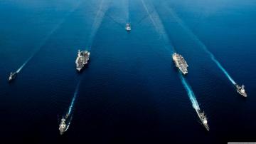 Pacific Fleet UltraHD Wallpaper Printed