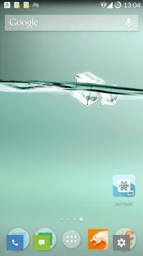 Asus Water And Ice Live Wallpaper Mywater Now Available On Any