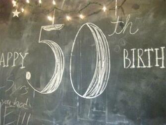 Wallpaper Background 50th BirtHDay