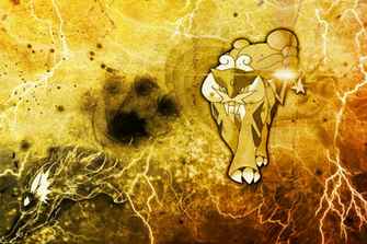 Pokemon Raikou Et Voltali And Jolteon By