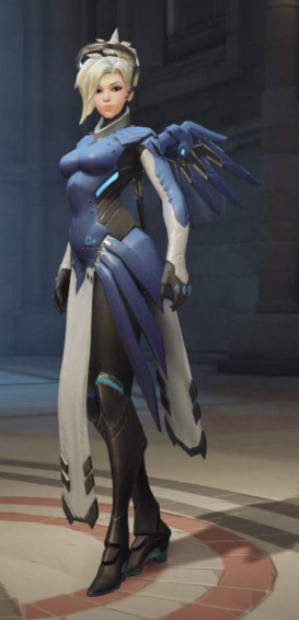 Mercy Cobalt Wallpaper