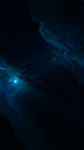 Dark Blue Galaxy Wallpaper iPhone