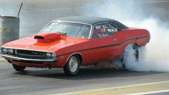 Dodge Challenger R T Drag Car Wallpaper