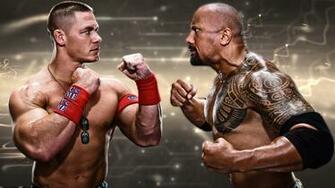 The Rock And John Cena HD Wallpaper