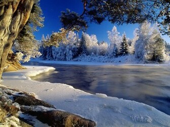 Canadian Holiday First Day Of Winter Computer Desktop