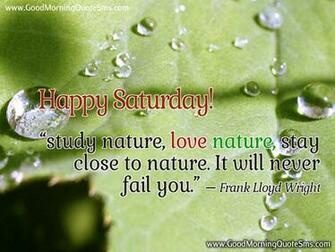 Saturday Morning Quotes With Image Happy Greetings