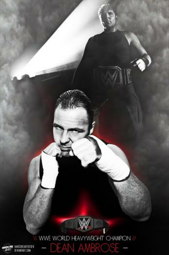 Dean Ambrose Wwe Whc Hardcoreartist By Hardcoreartistgfx