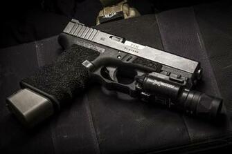 Glock Semi Automatic Gun Weapon Wallpaper