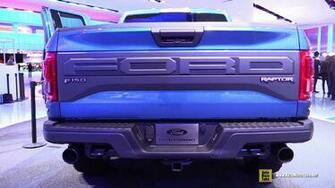Ford F150 Raptor At Detroit Auto Show