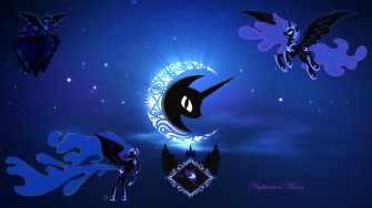 Nightmare Moon Wallpaper By Evilprincesscadence