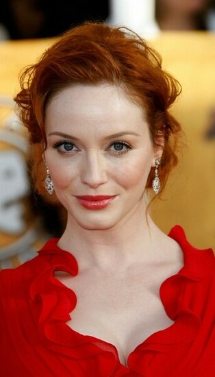 Model Christina Hendricks Wallpaper