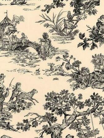 Toile Wallpaper