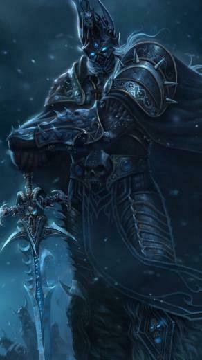 Wow Lich King iPhone 5s Wallpaper iPad