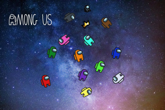 Among Us Space Wallpaper