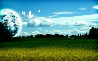 Dreamy World Wallpaper Fantasy Background Image