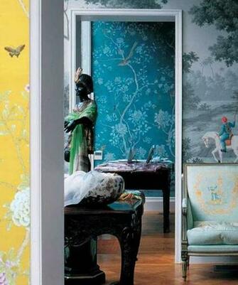 Chinoiserie Wallpaper Chic Inspiratie