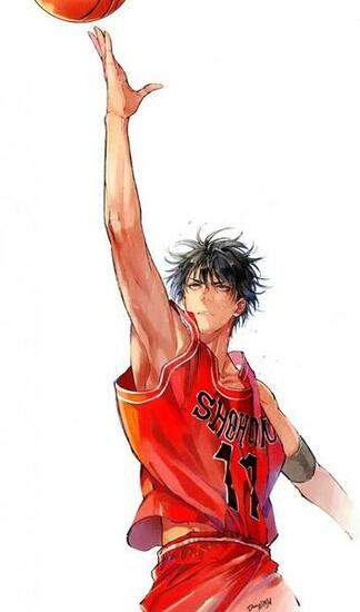 Rukawa Kaede Slam Dunk Mobile Wallpaper