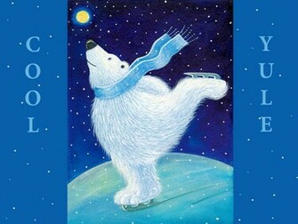 Polar Bear Christmas Wallpaper
