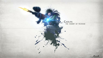 Lol Warfare Caitlyn Wallpaper HD By Xrazerxd