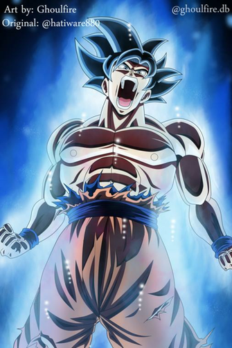 Ultra Instinct Goku By Ghoulfire