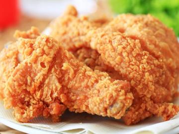 Fry Chicken Caribbean Sunshine Bakery