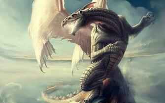 Mammoth Dragon Desktop Wallpaper