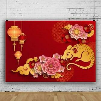 Amazon Aofoto Happy New Year Backdrop Beautiful